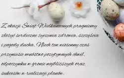 Zdjęcie do Życzenia Wiielkanocne