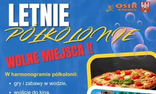 Zdjęcie do Wolne miejsca - II turnus p&oacute;łkolonii