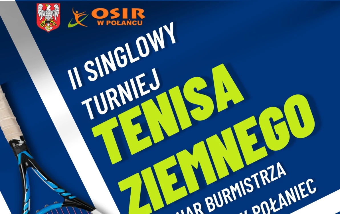 Zdjęcie do Drugi Singlowy Turniej Tenisa Ziemnego o Puchar Burmistrza Miasta...