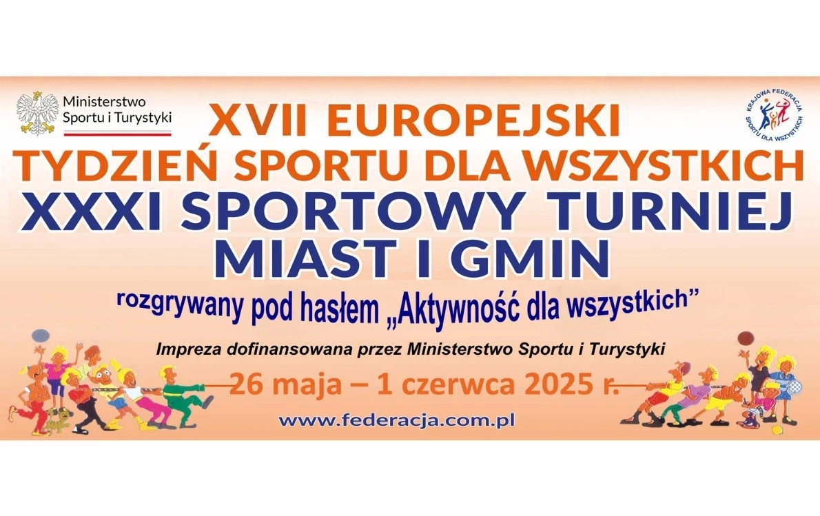 Zdjęcie do XVII Europejski Tydzień Sportu -XXXI Sportowwy Turniej Miast i Gmin