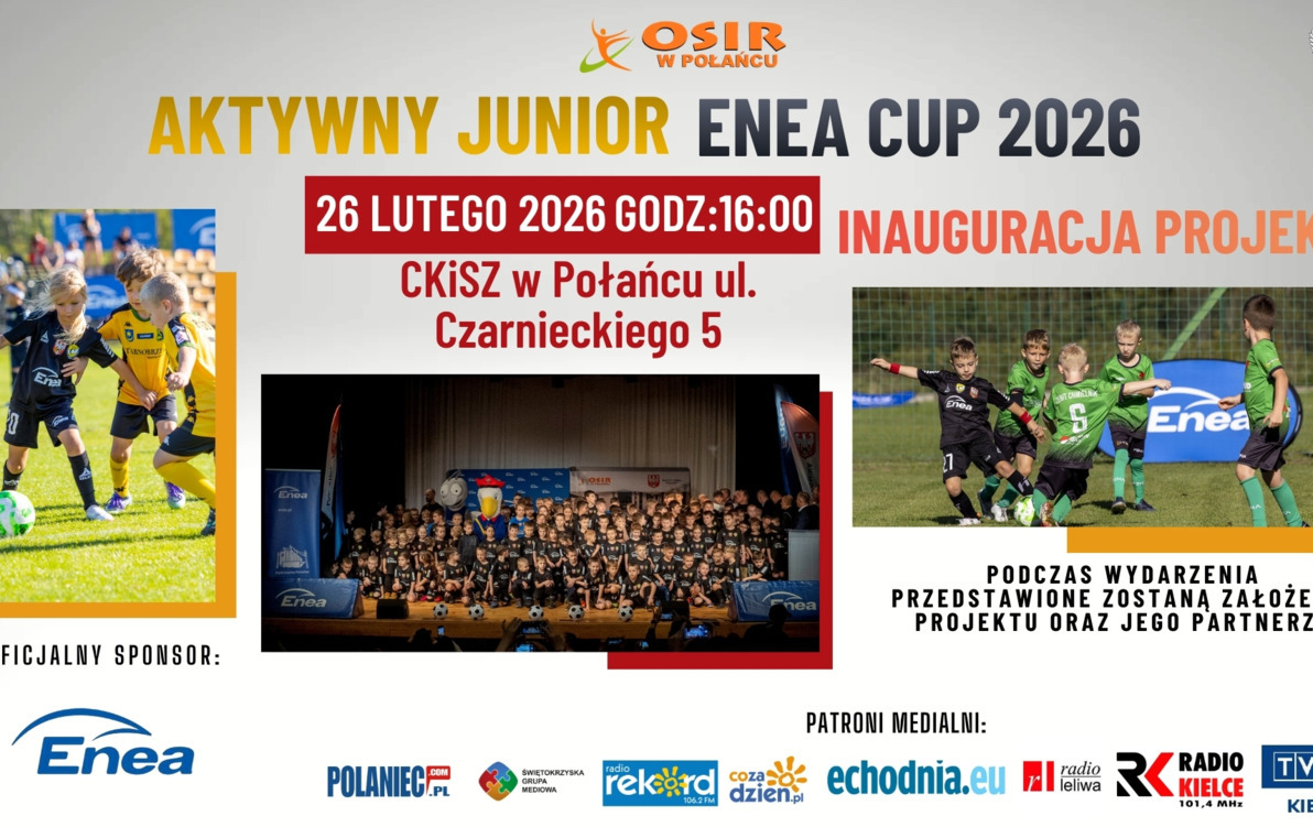 Zdjęcie do Aktywny Junior. Enea Cup 2026 - inauguracja projektu