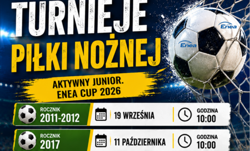 Zdjęcie do Turnieje piłki nożnej w ramach programu Aktywny Junior. Enea Cup 2026.